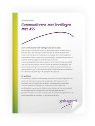 Communiceren met leerlingen met ASS